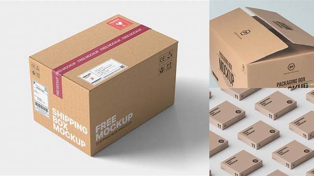 2578+ Corrugated Box Mockups Free Download Design Mockup