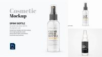 258+ Opened Clear Spray Bottle PSD Mockup Creative Free PSD Graphic Design