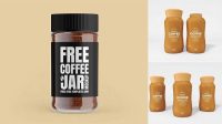 2582+ Glossy Jar For Instant Coffee PSD Mockup Modern PSD Templates