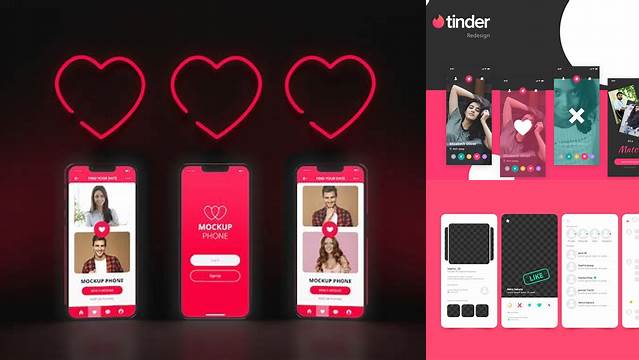 2588+ Tinder Mockup Free PSD for Free