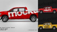 2596+ Dodge Ram Mockup PSD Download