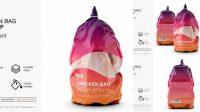 2599+ Chicken Bag Mockup Easy Editable