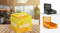 2599+ Glossy Display Box PSD Mockup Versatile PSD Mockup File