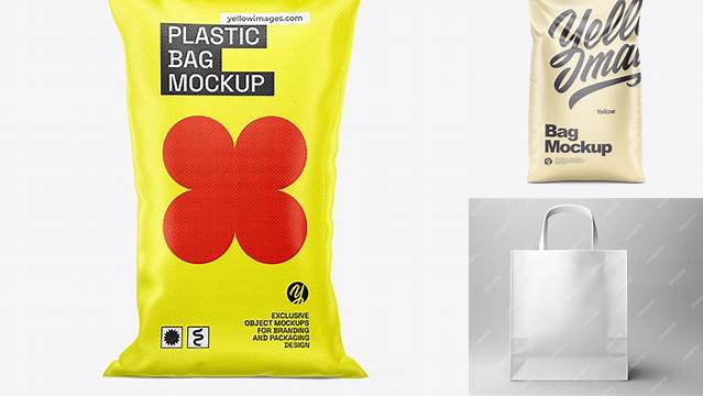 2602+ Polypropylene Bag Mockup Exclusive Digital PSD Resource