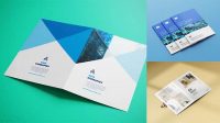 2604+ Glossy A4 Brochure PSD Mockup Versatile PSD Mockup File