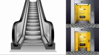 2608+ Escalator Mockup Free PSD Download