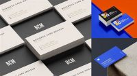 2608+ Glossy Gift Business Cards PSD Mockup Free Graphic Design Resource