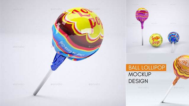 261+ Lollipop Mockup Free Mockup PSD