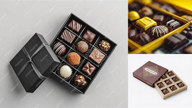 262+ Box Of Chocolates Mockup Premium Design Freebie