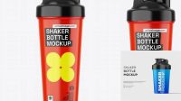 262+ Glossy Shaker Bottle PSD Mockup Layered Photoshop Template