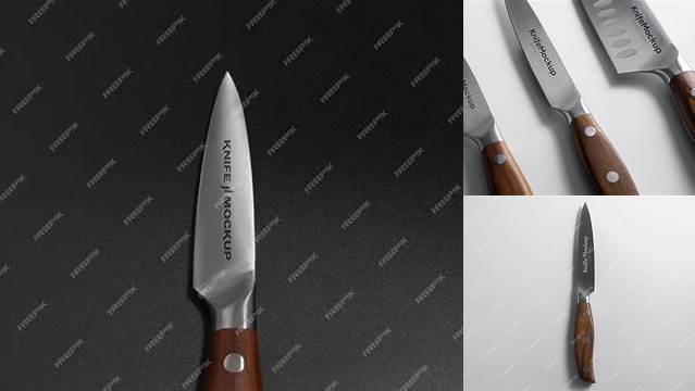 2620+ Knife Mockup Free Smart Object PSD