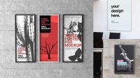 2620+ Poster Mockup Vk Free PSD Mockup Resource