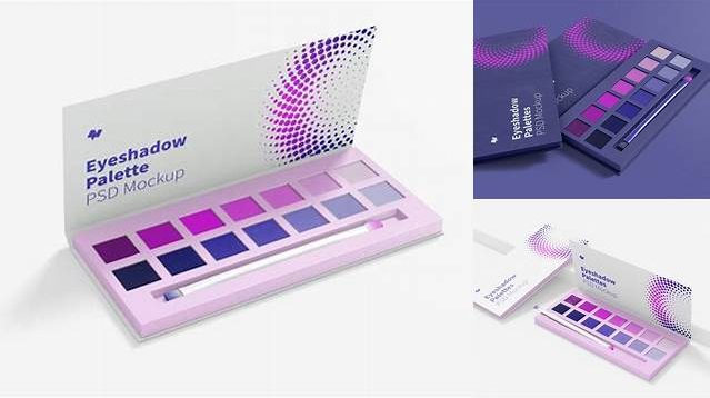 2629+ Eyeshadow Palette Mockup Free Versatile PSD Mockup File