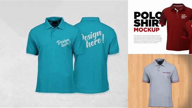 2629+ Mockup Polo Shirt Cdr Download Professional PSD