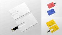 2630+ Usb Card Mockup Free Download Customizable Design Files