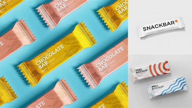 2631+ Granola Bar Mockup Free Free PSD