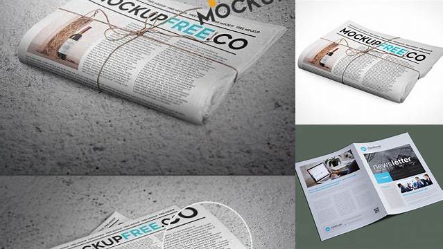 2631+ Newsletter Mockup Best for Showcase