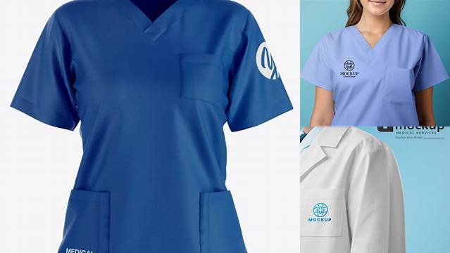 2634+ Medical Uniform Mockup Smart PNG Image