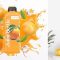 2638+ Frosted Plastic Bottle With Orange Juice PSD Mockup Free Premium Photoshop Template Download