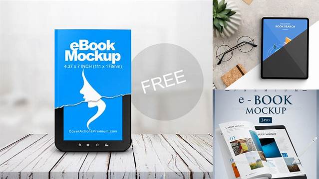 264+ Free Ebook Mockup PSD Download