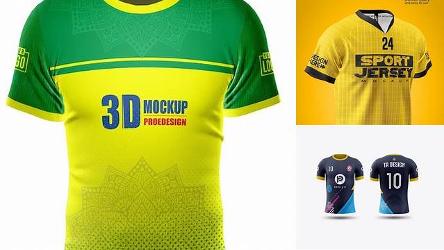 2640+ Mockup Jersey Bola Psd Customizable PSD Templates