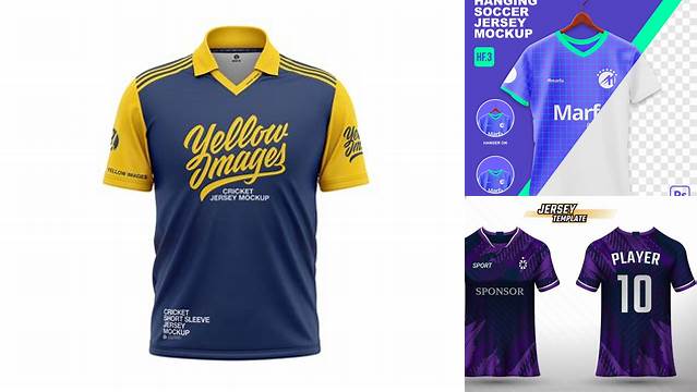 2655+ Cricket Jersey Mockup Free Download Free PSD