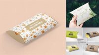 2656+ Pillow Box Mockup Free Download Free