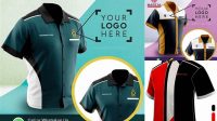 2657+ Mockup Baju Korporat Premium Design Freebie