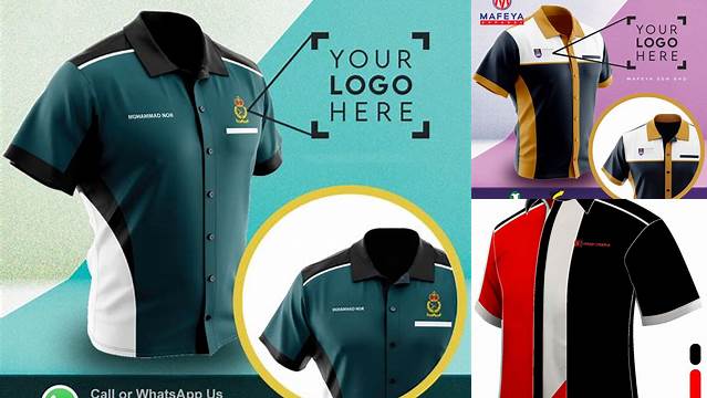 2657+ Mockup Baju Korporat Premium Design Freebie