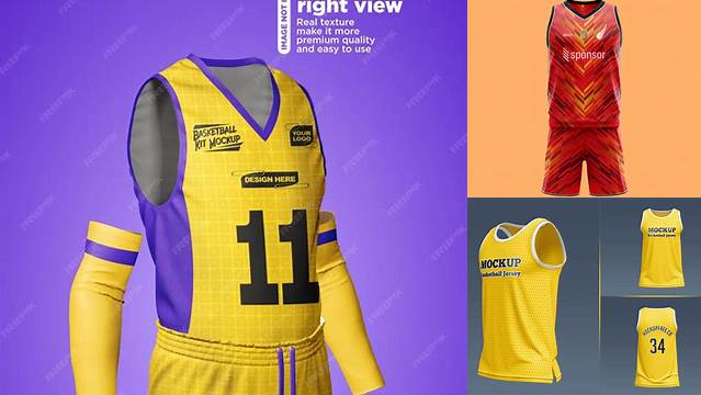 2662+ Basketball Kit Mockup Psd Free Layered PSD File Free Download