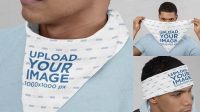 2664+ Bandana Mockup Include TIFF