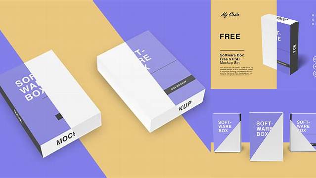 2665+ Free Software Box Mockup Generator Free Graphic Design Resource