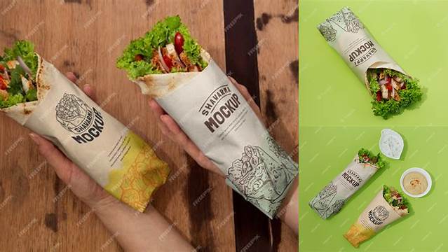 267+ Shawarma Box Mockup For Free Download