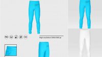 2671+ Soccer Pants PSD Mockup Front View Modern Photoshop Resource