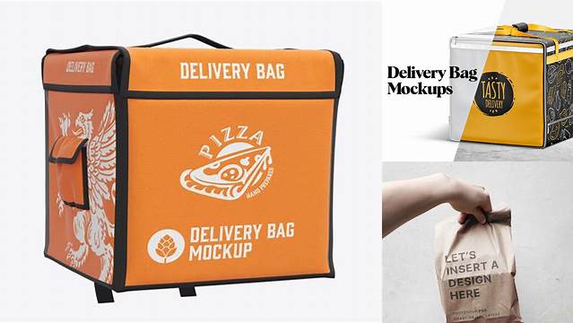 2673+ Delivery Bag Mockup Free Best for Showcase