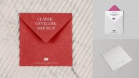 2674+ Square Envelope Mockup PSD Download