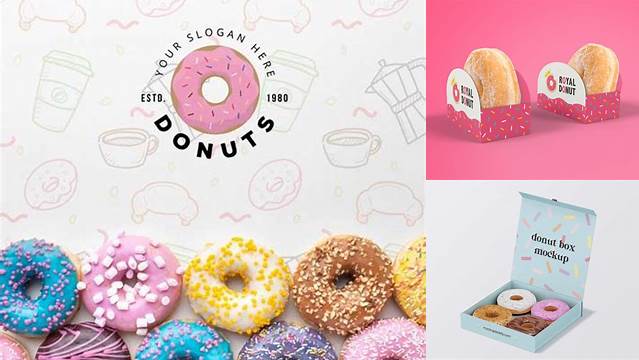 2676+ Free Donut Mockup Premium Quality Freebie