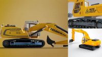 2677+ Excavator Mockup Free Graphic Resource