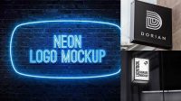 2690+ Download Mockup Neon Box Free Best Free Mockup PSD