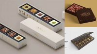 2691+ Chocolate Box Mockups Creative PSD Templates