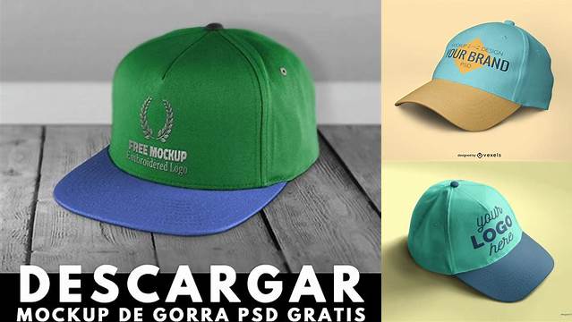 2691+ Mockup Gorras Psd Gratis PSD File Download