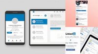 2695+ Linkedin Mobile Mockup Include TIFF