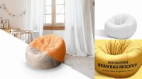 2703+ Bean Bag Mockup Free Creative Digital PSD Download