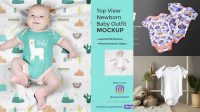 2706+ Baby Mockup Free Best for Showcase