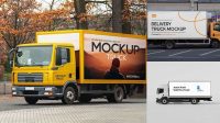 2712+ Truck Mockup Free Best for Showcase