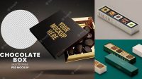 272+ Chocolate Box Mockup Easy Editable