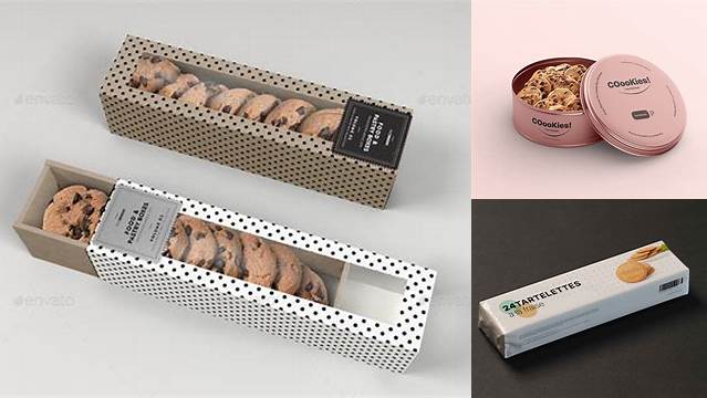 2720+ Cookie Box Mockup For Free Download