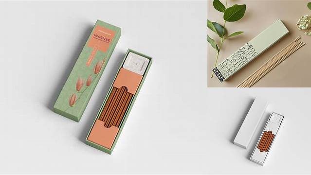 2721+ Incense Box Mockup Layered Photoshop Template