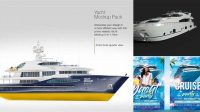 2721+ Yacht Mockup Free Download Free