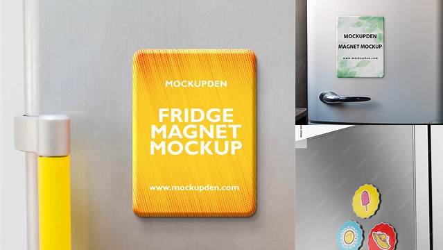 2722+ Magnet Mockup Free Download Professional PSD Mockup